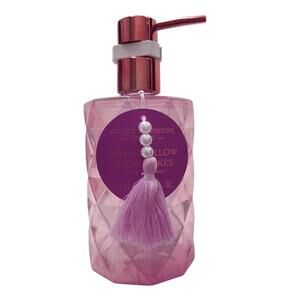 Asquith & Summerset England Luxe HAND WASH Marshmallow Snowflake 16.9 oz Glass